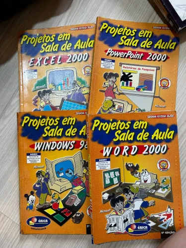 Livros informática - projetos em sala de aula 