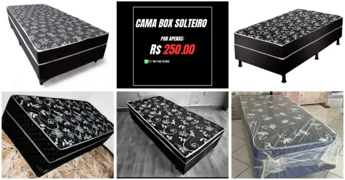 cama box solteiro (promoção)