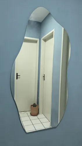 Espelho Ondulado Orgânico - 115cm