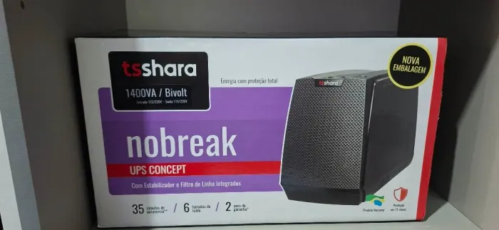 Nobreak 1200va Senoidal TSAHARA novo na caixa com garantia.