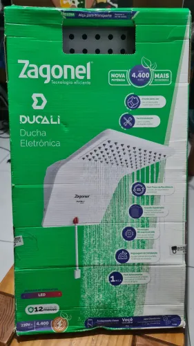 Chuveiro (Ducha) Ducali Zagonel 4400w 220v