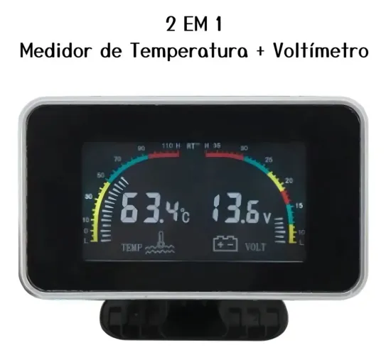 Marcador de Temperatura e Bateria