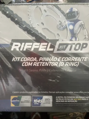 Relação fazer 250 riffel com retentor