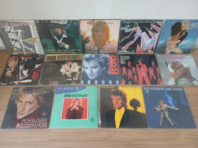 Disco vinil Rod Stewart coleção lp