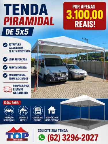 Tenda Piramidal 5x5