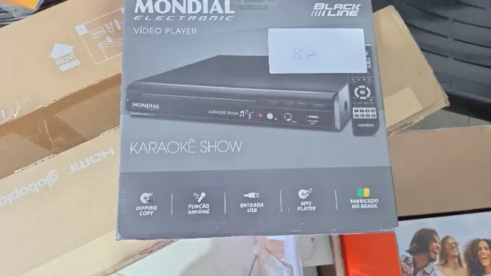 DVD show com karaoke mondial
