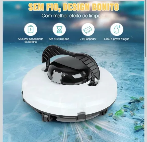 ROBÔ INTELIGENTE DE LIMPEZA AUTOMÁTICA DE PISCINAS