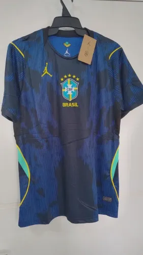 Camisa Brasil Copa do Mundo 2026 Azul Reserva - tam. M G GG 2G (nova na etiqueta)