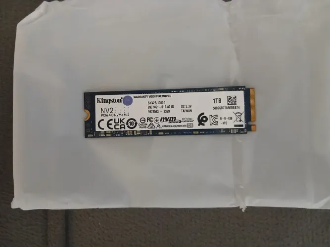Ssd nvme 4.0 Kingston 1 tera