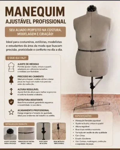 Maniquem ajustável