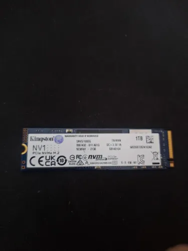 SSD Kingston NV1, Capacidade 1T, M.2 NVMe