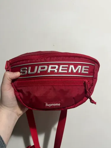 Waist Bag Supreme Logo Red