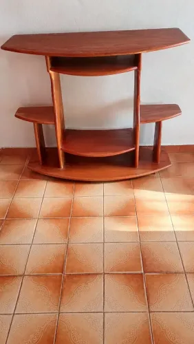 Rack de madeira