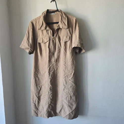  Vestido esporte com ziper