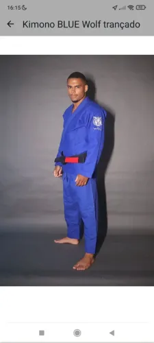 Kimono de Jiu-jitsu Wolf Masculino várias cores