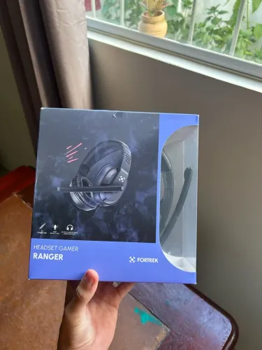 Headset Gamer Fortrek Ranger P3 com Microfone - Novo na Caixa