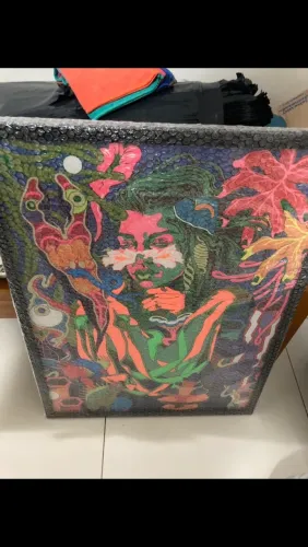 Gravura em serigrafia 