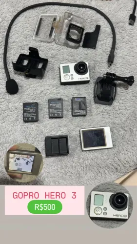Câmera GO Pro Hero 3