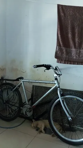 Vendo bike Montadinha usada mais as pesas é todas novas
