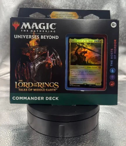 Magic TCG Sauron Commander Deck - The Hosts of Mordor - Inglês Lacrado