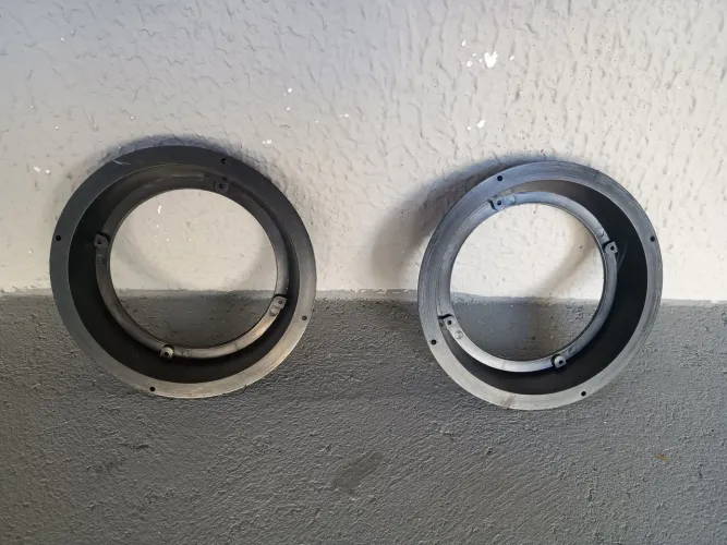 Adaptador de auto falante de 6 pol. para 5 polegadas