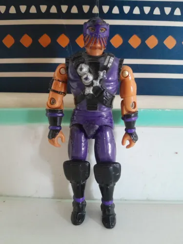 Comandos em ação ninja roxo