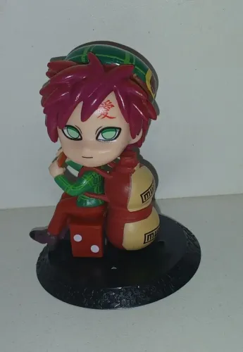 BONECO ACTION FIGURE ANIME NARUTO GAARA DO DESERTO JAZZ