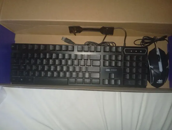 Teclado e mouse gamer