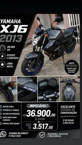 Moto impecável