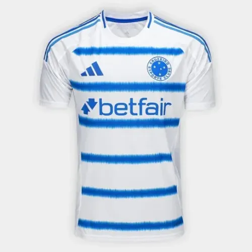 Camisa Cruzeiro Branca 25/26 Torcedor