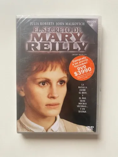 DVD O Segredo de Mary Reilly Lacrado Ed. chilena região 4 com áudio e legendas em portugês