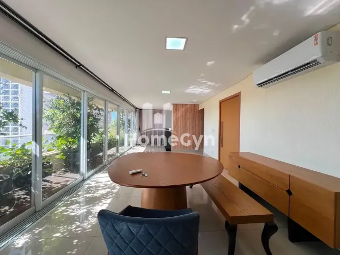 Apartamento para locação 3 suítes semi-mobiliado no Residencial Maison Verte Marista Setor