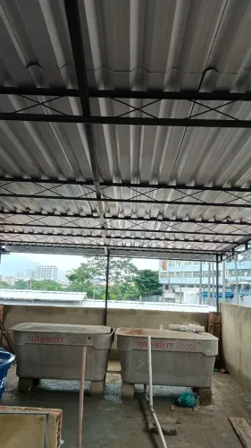 Telhado, 150,0 o metro  quadrado 
