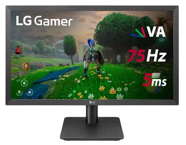 Monitor Gamer LG 21,5'' 22MP410-B VA Full HD 1920x1080 75Hz 5ms (GtG) HDMI FreeSync
