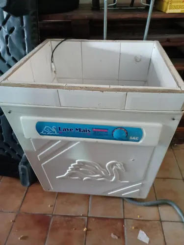Tanquinho de cimento