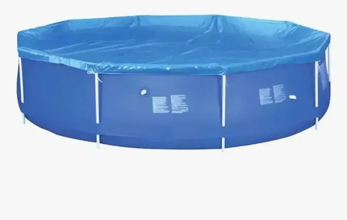 Piscina estrutural 4.870L 3,05m + Capa + Aspirador