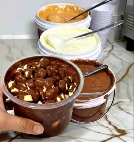 Mini Balde de pipoca gourmet