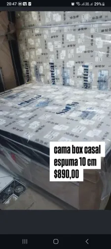 Cama Box casa Espuma 10 cm