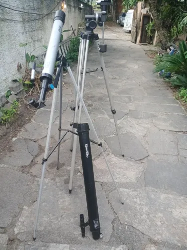 Luneta com tripé
