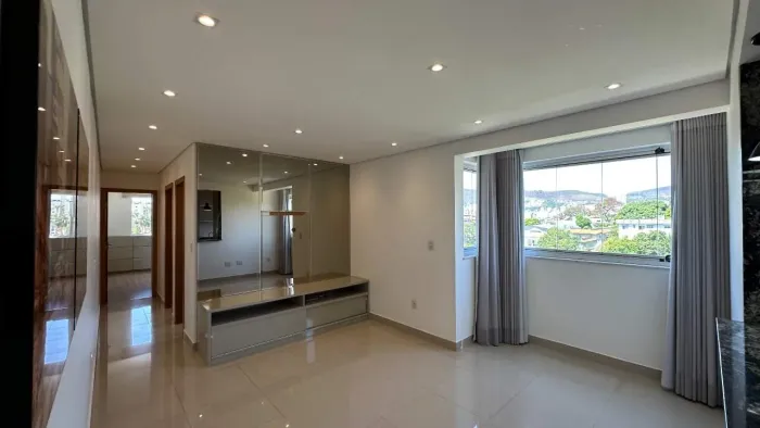 Apartamento para aluguel, 2 quartos, 1 suíte, 3 vagas, Palmeiras - Belo Horizonte/MG