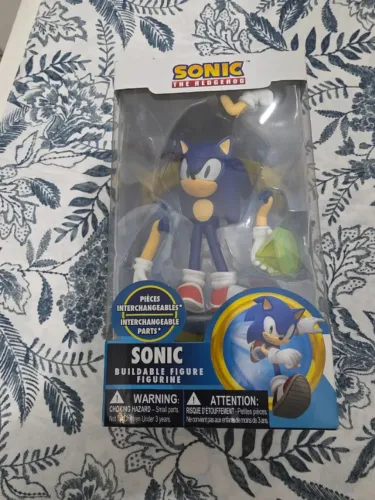 Sonic figura de ação just toys lacrado
