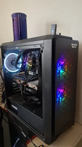 PC Gamer Ryzen 5 4500 + RX 6600 | 16GB | SSD 1,5TB | Water Cooler 240mm