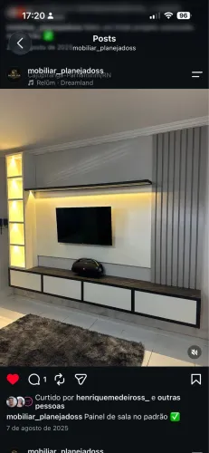 Vendo ou troco painel em MDF com led!