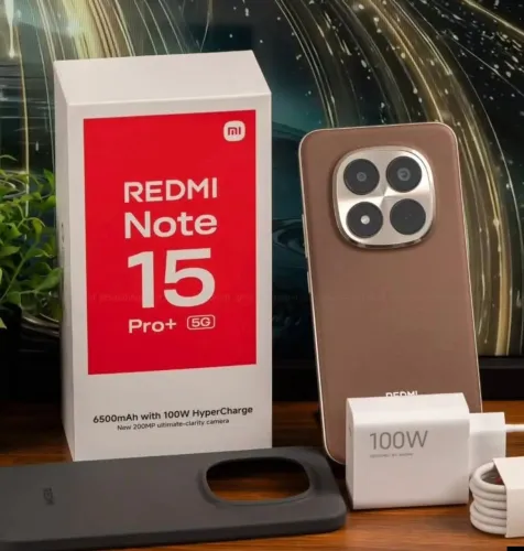 Celular Xiaomi Note 15 Pro Plus 5G 512GB --Novo com Garantia Loja Física Confiança Total