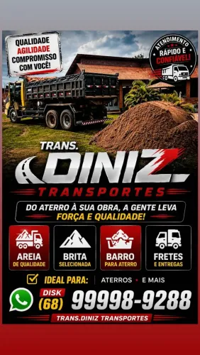 VENDO AREIA BARRO e BRITA 