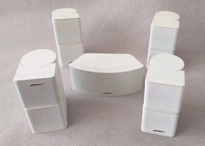 Cinco falantes marca Bose, novos. Para acoustimass three (efeitos de acústica) Bose