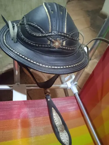Chapéu de couro 