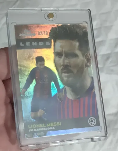 Card Topps Jogaço Messi 02/10 Tem 10 no mundo!!!