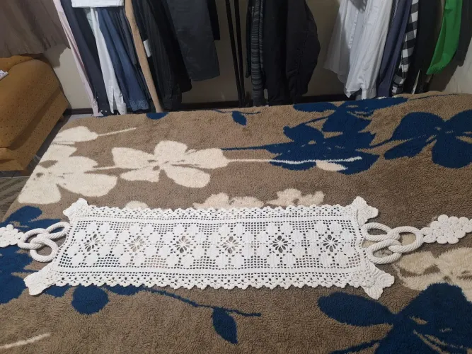 Lindos trilhos de crochê
