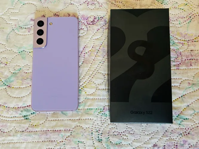 Samsung galaxy S22 256gb 8gb ram violeta em perfeito estado